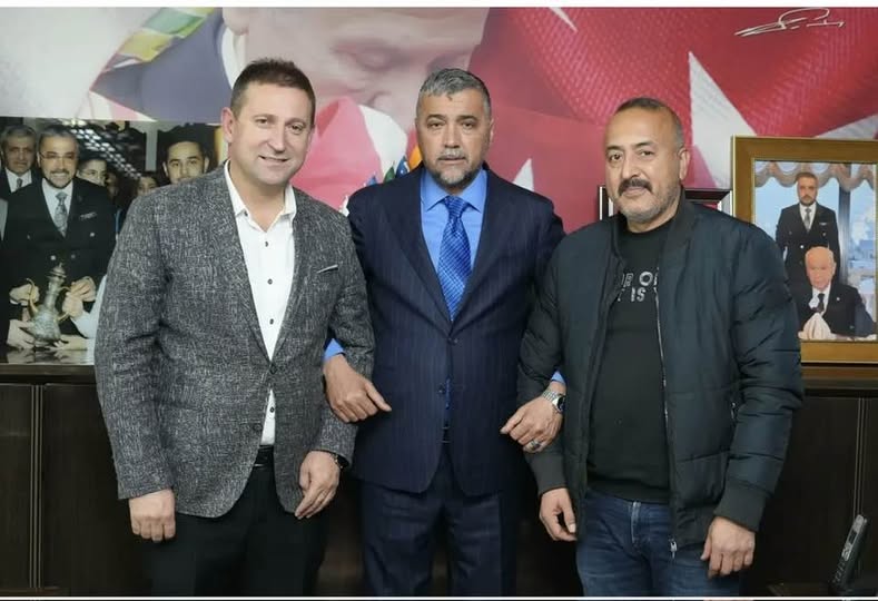 UEB Genel Başkan Mehmet Özdil'in Yardımcısı Sezayi Kara’dan MHP Ankara İl Başkanlığı’na Ziyaret