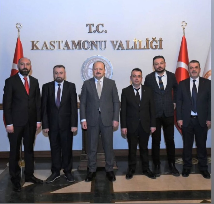 Genel Başkan Mehmet Özdil’in Görevlendirdiği Cahit Kıcıroğlu'ndan Kastamonu Valiliği’ne Ziyaret